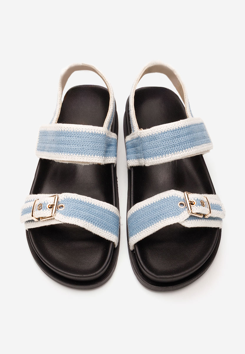 Modré dámské letní sandály Sharma