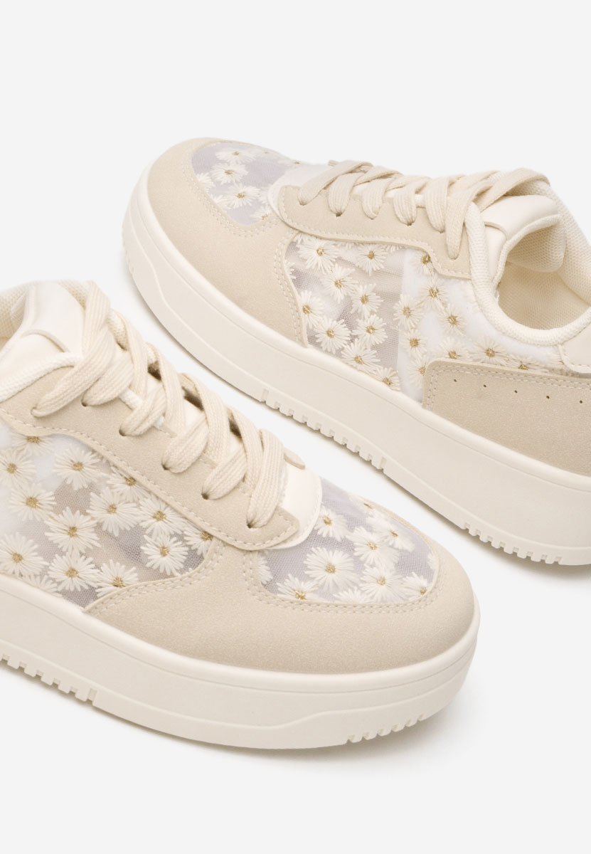 Béžové dámské tenisky Beckie