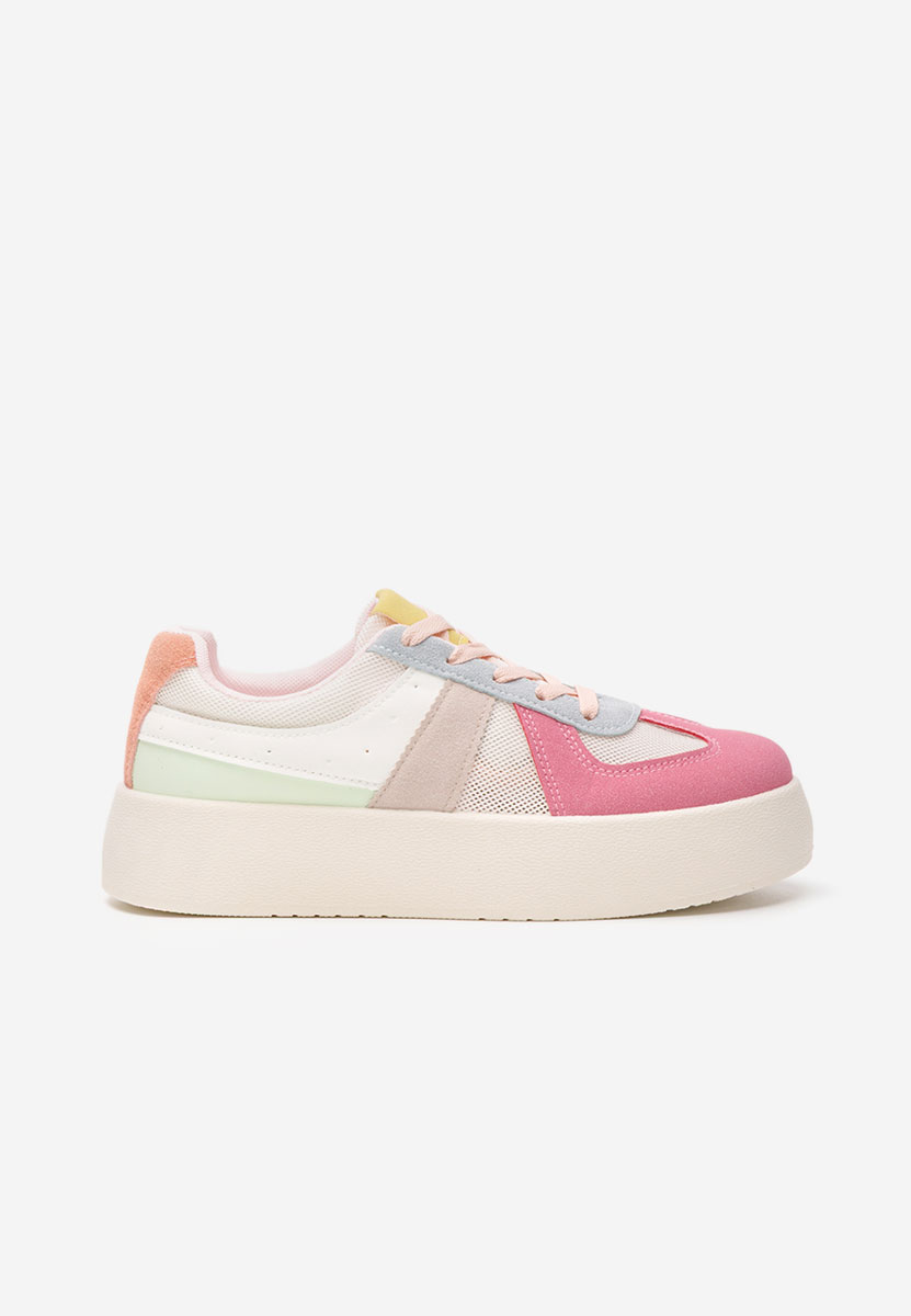 Viacfarebné dámské tenisky na klínku Fyonna