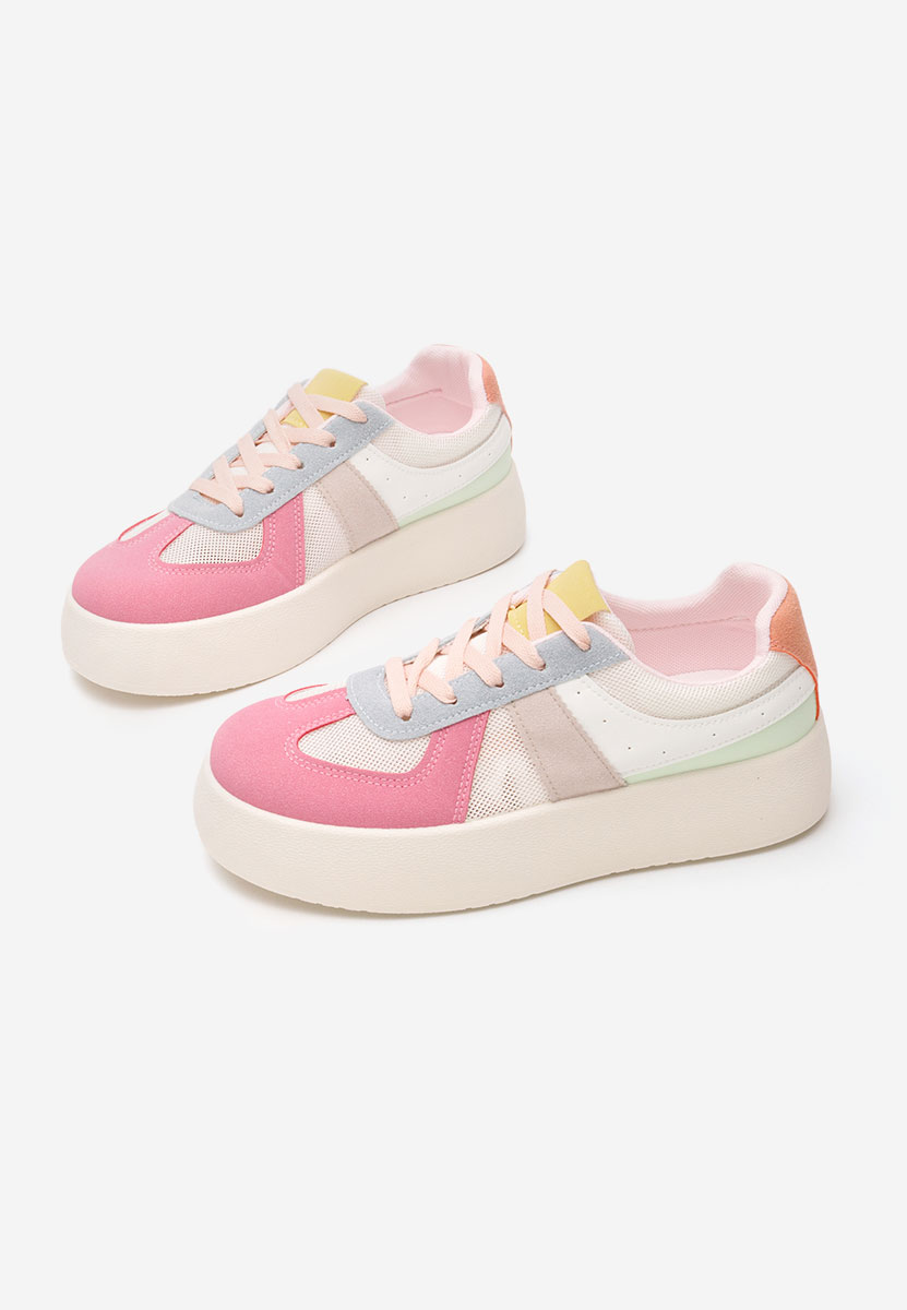 Viacfarebné dámské tenisky na klínku Fyonna