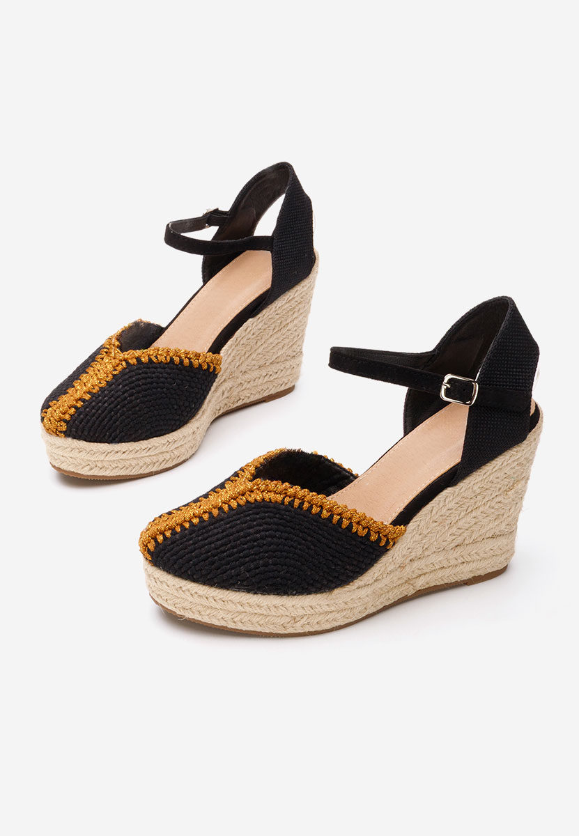 Černé dámské espadrilky Marrilu