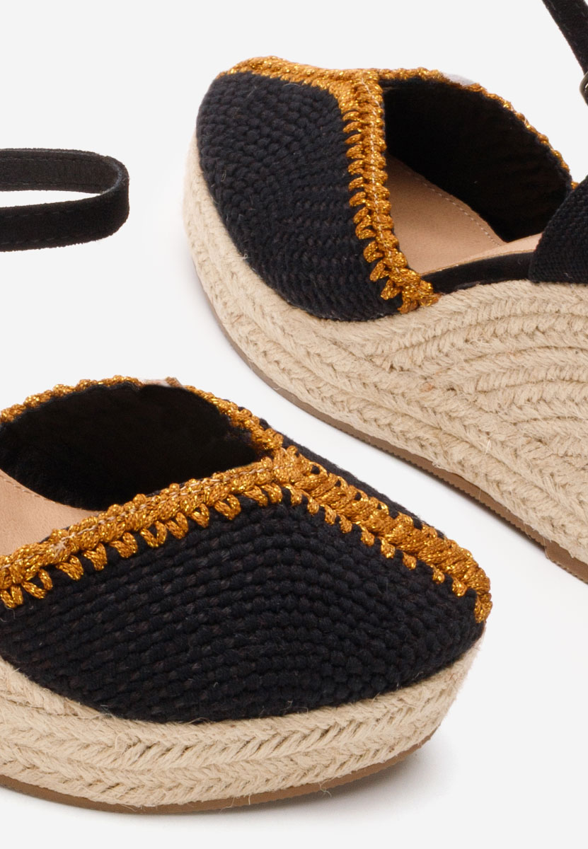 Černé dámské espadrilky Marrilu