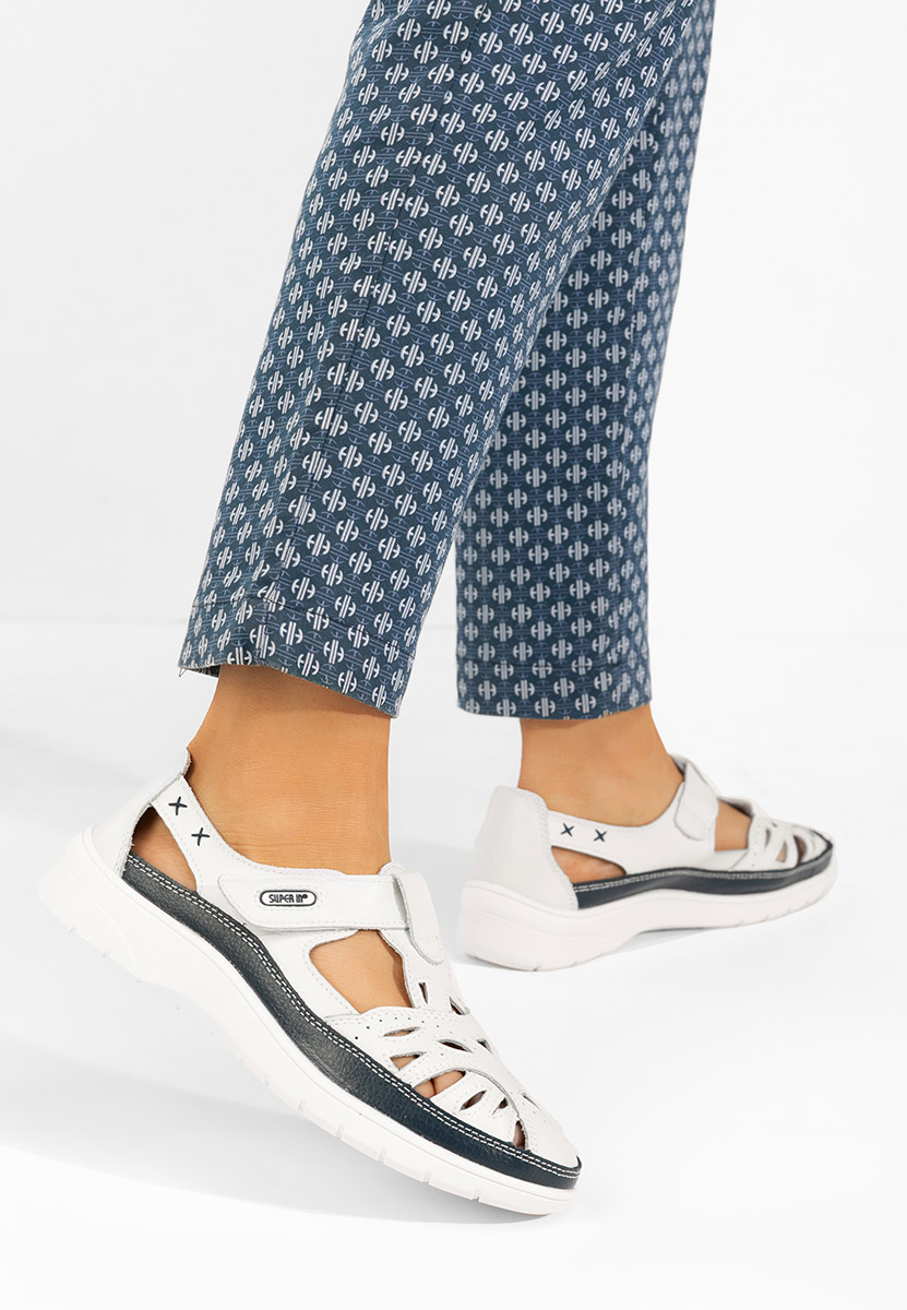 Bílé dámské espadrilky Etheria
