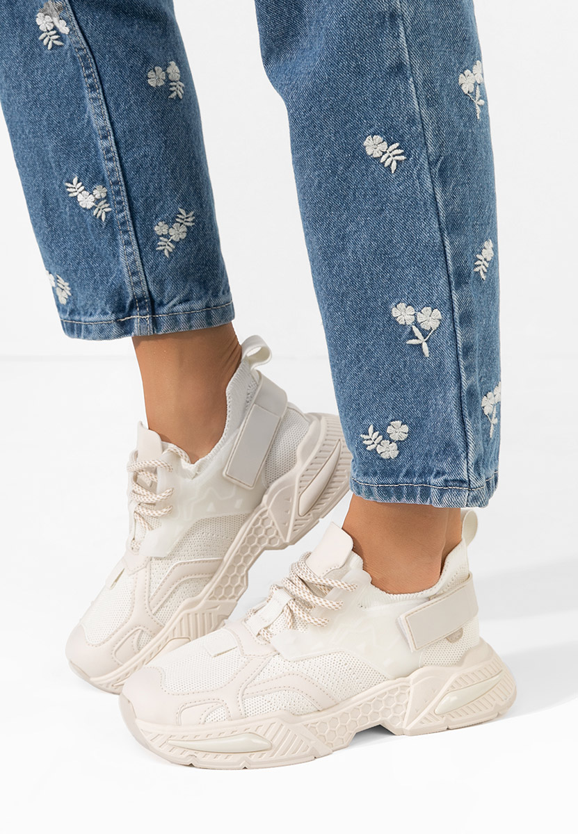 Béžové dámské tenisky Roxann