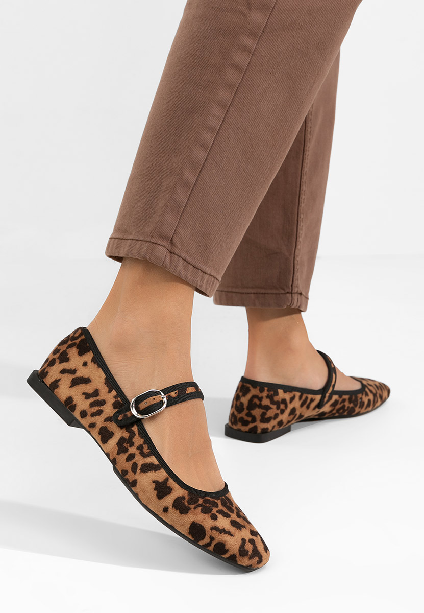 Leopardí dámské baleríny Katianna