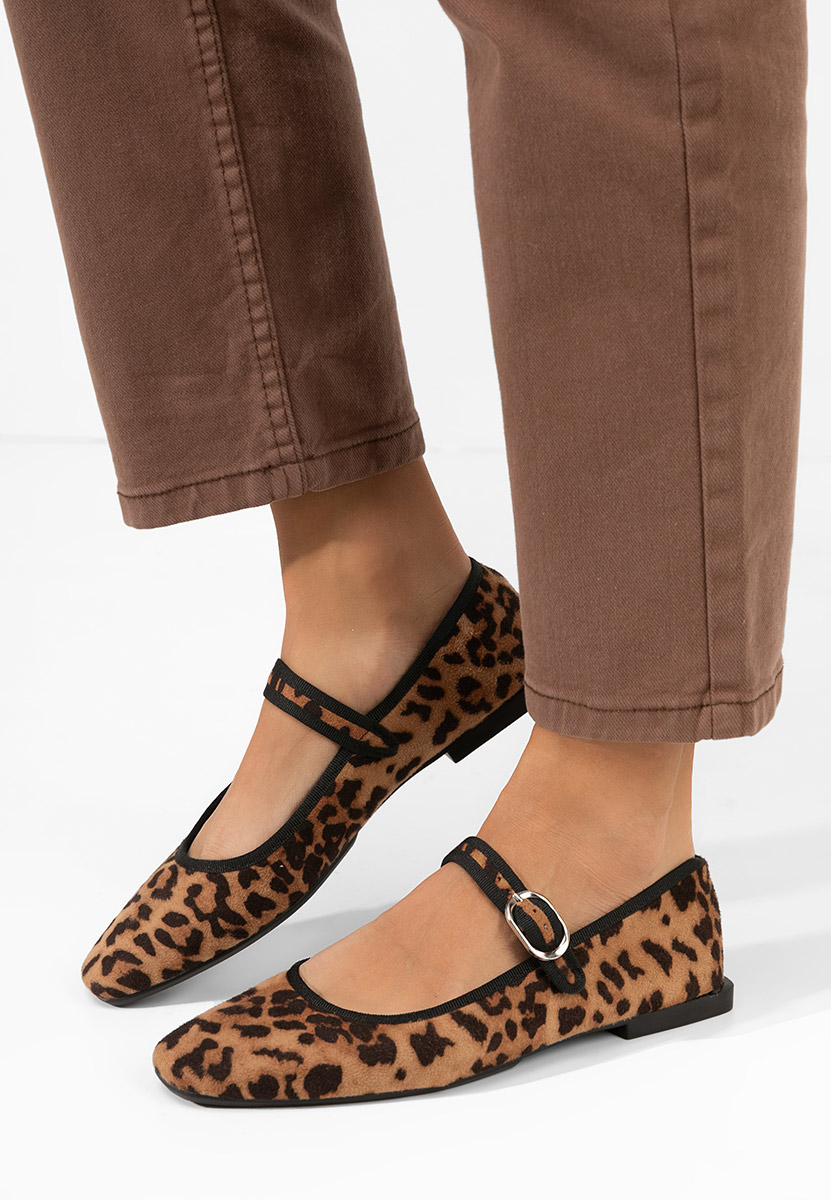 Leopardí dámské baleríny Katianna
