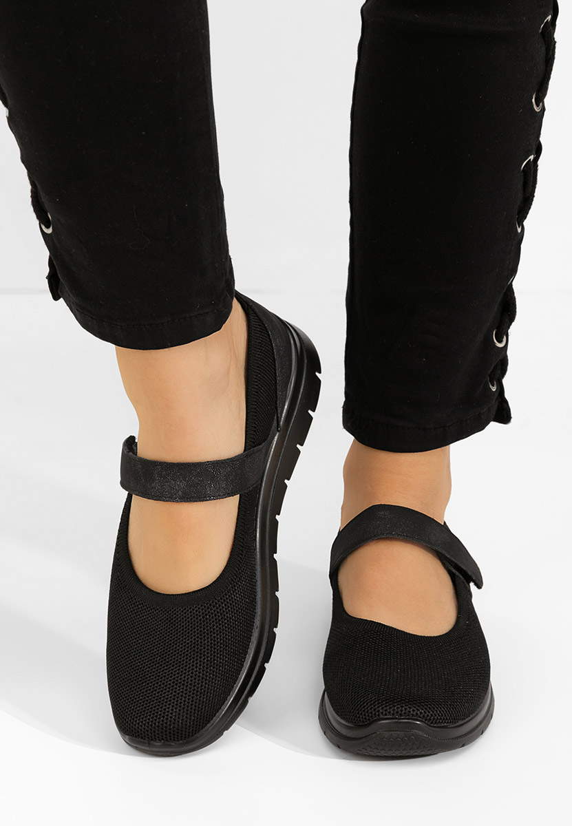 Černé dámské baleríny Maila