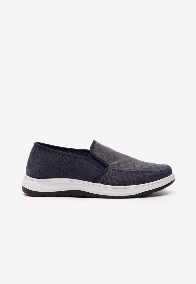 Tmavě modré pánske espadrilky Eusebiu