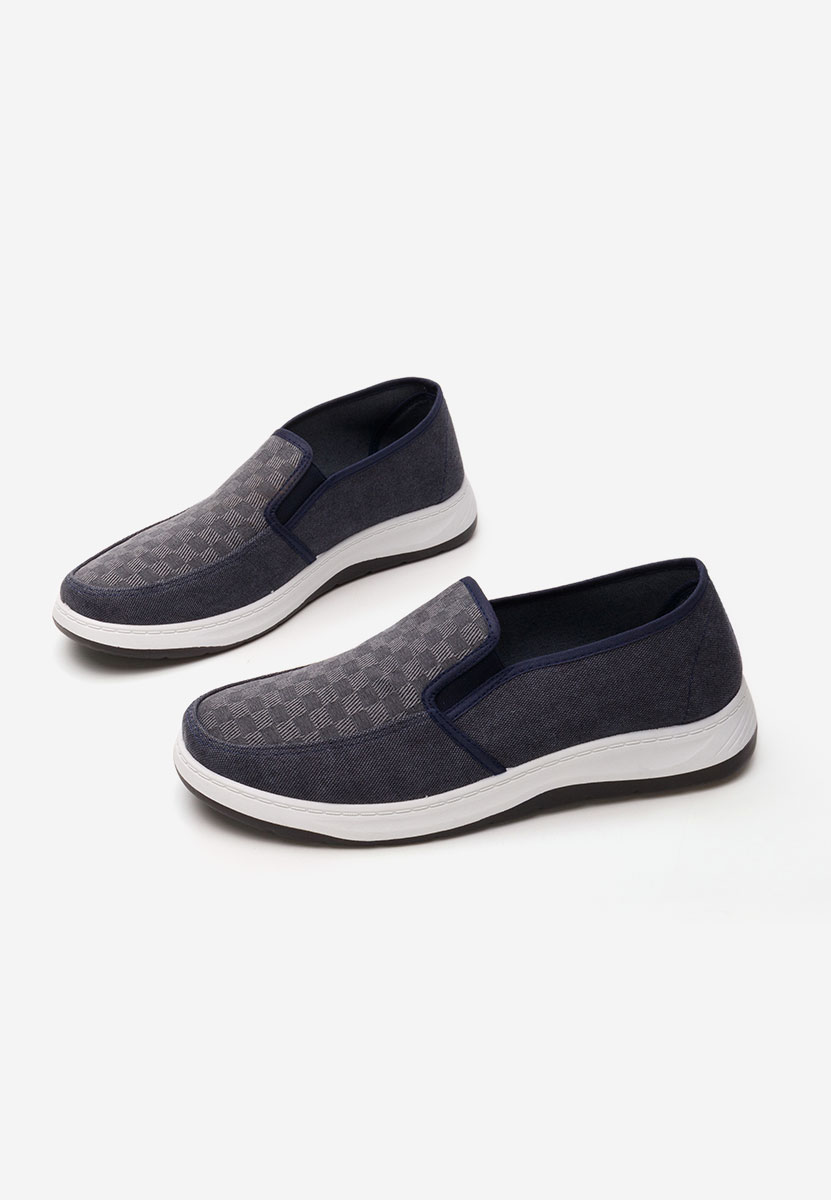 Tmavě modré pánske espadrilky Eusebiu