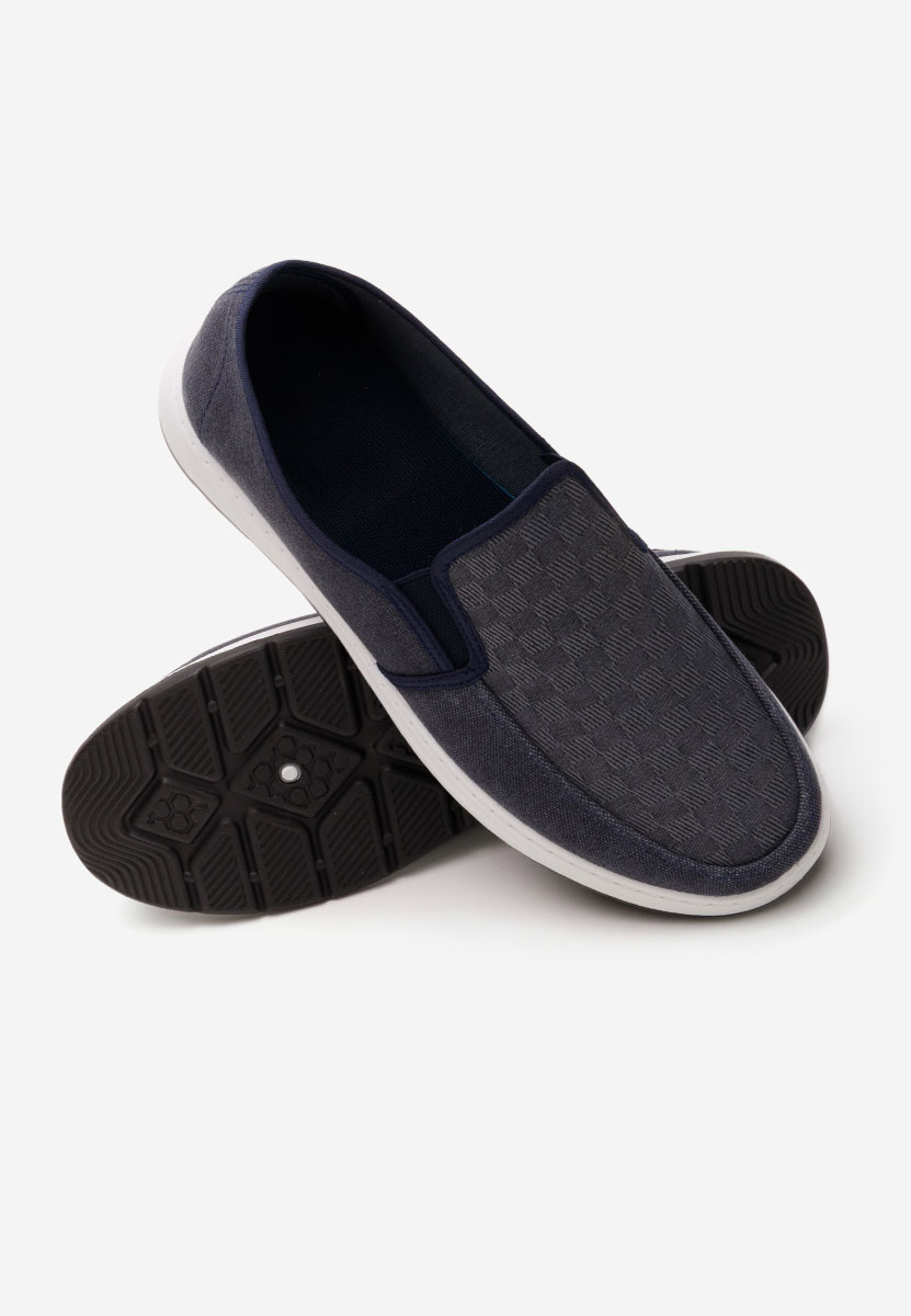 Tmavě modré pánske espadrilky Eusebiu