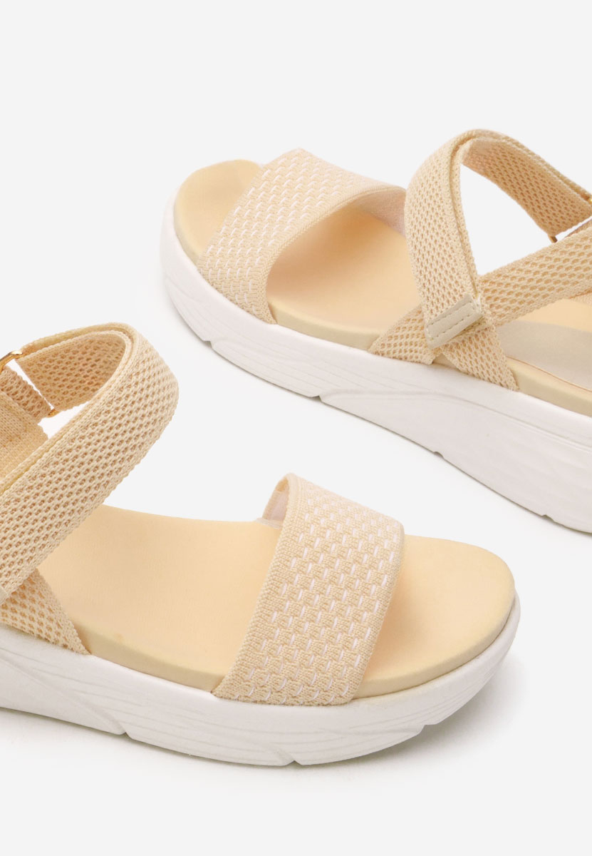 Béžové ortopedické sandály dámské Casadis