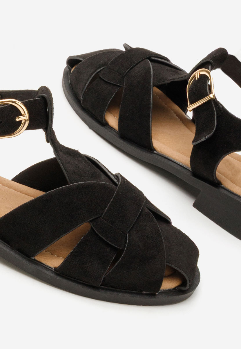 Černé dámské polobotky Aguela