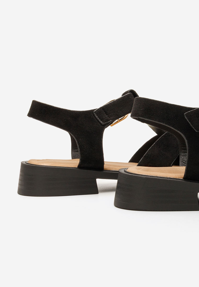 Černé dámské polobotky Aguela