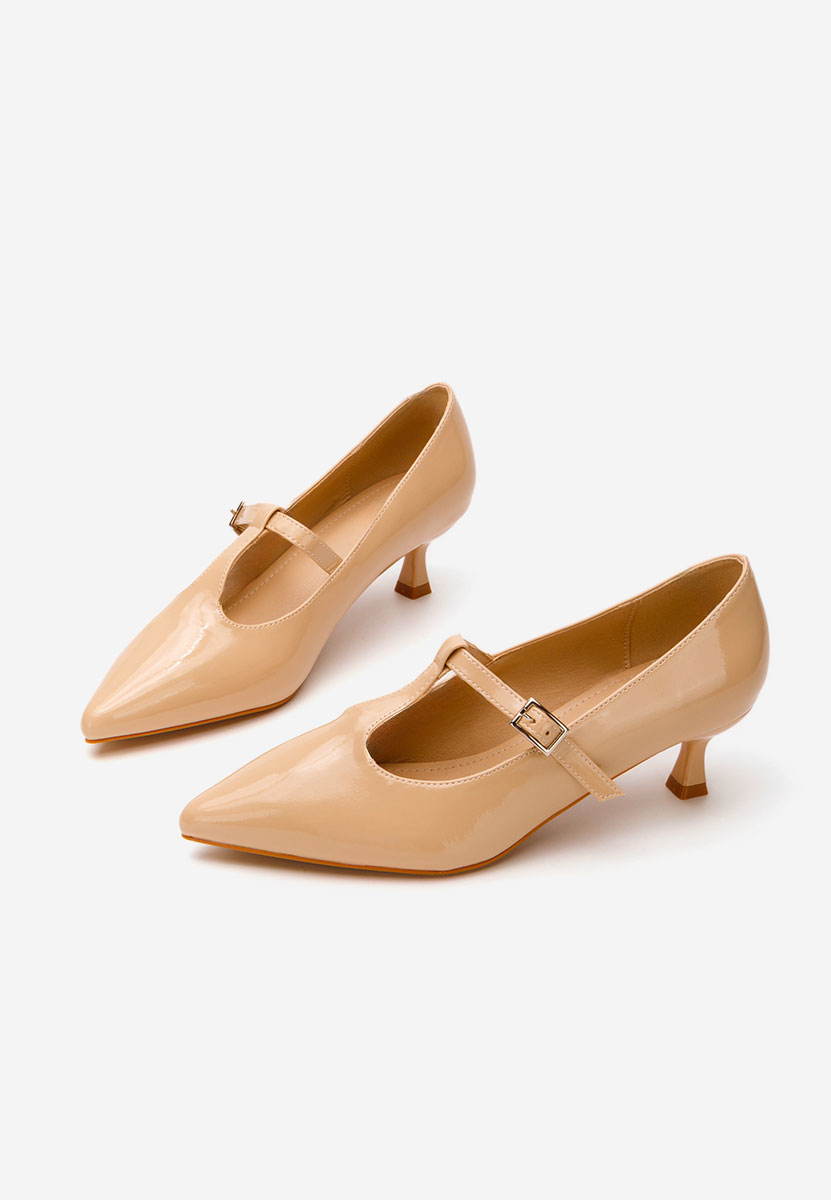 Béžové lodičky do špičky Caty