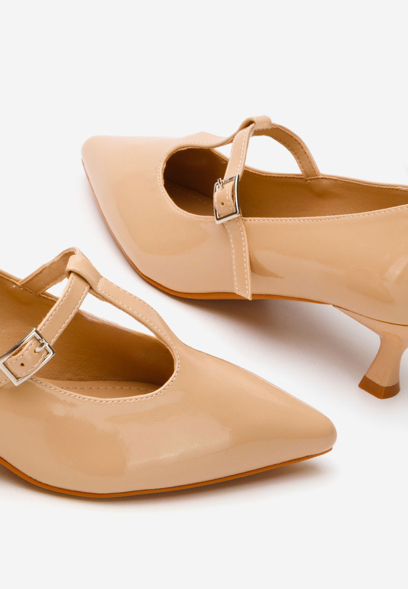 Béžové lodičky do špičky Caty