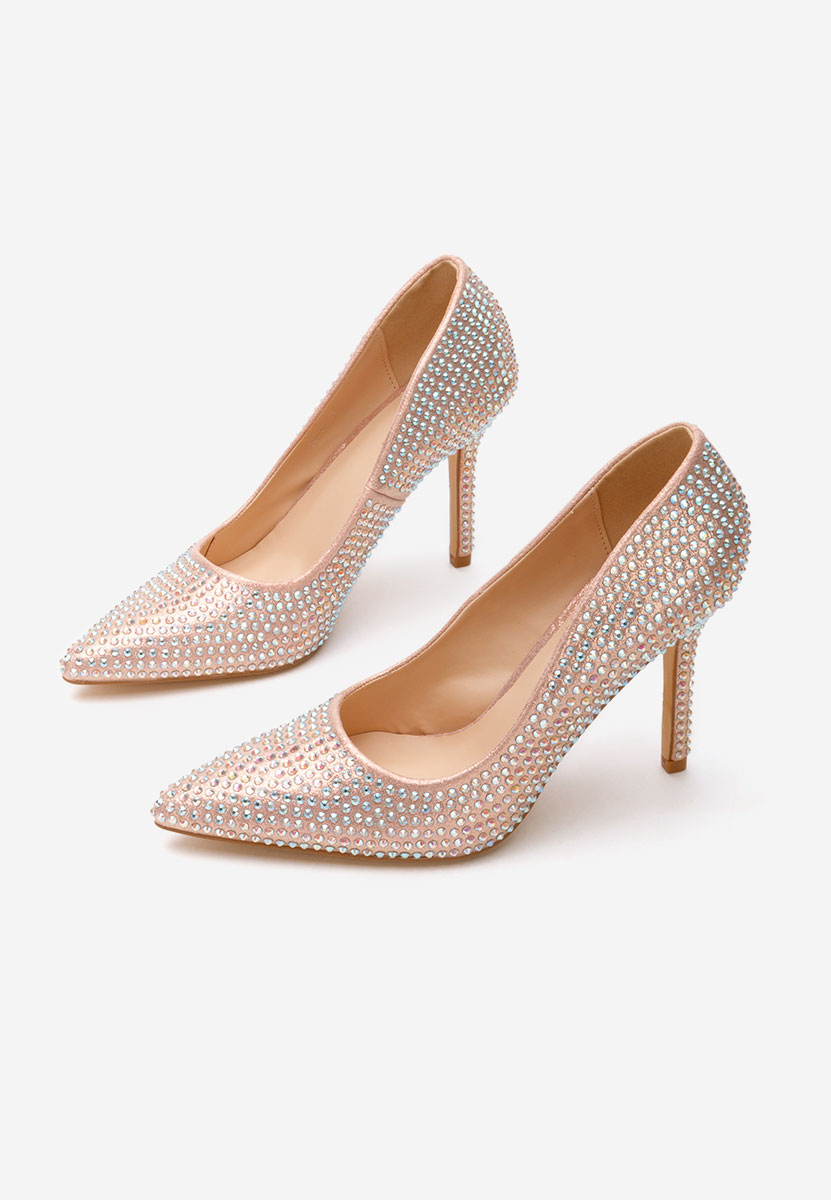 Béžové lodičky do špičky Dalora