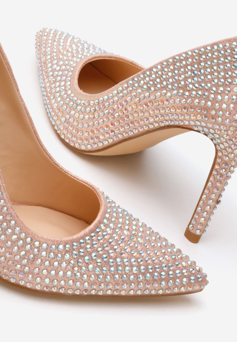 Béžové lodičky do špičky Dalora