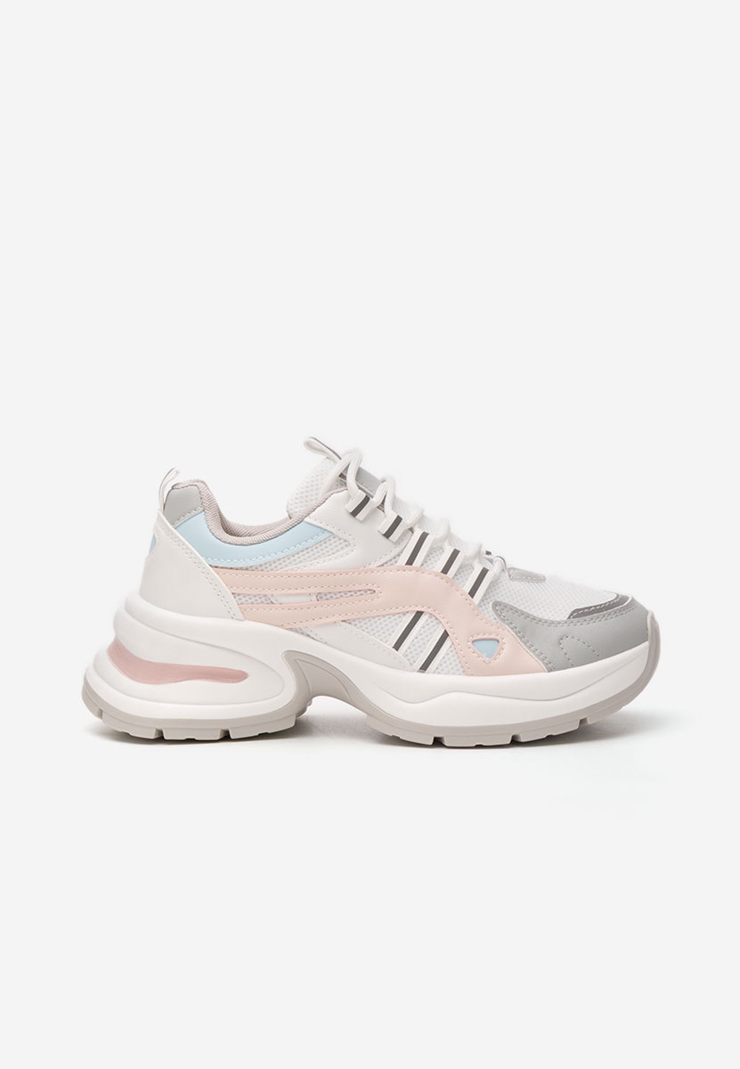 Bílé dámské tenisky na klínku Jenniffer V2