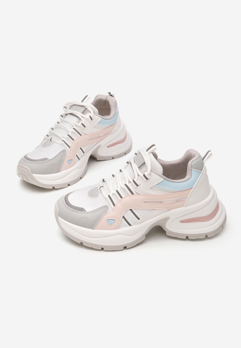 Bílé dámské tenisky na klínku Jenniffer V2