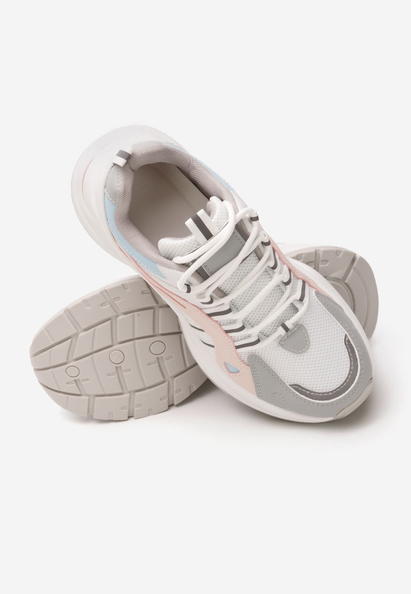 Bílé dámské tenisky na klínku Jenniffer V2