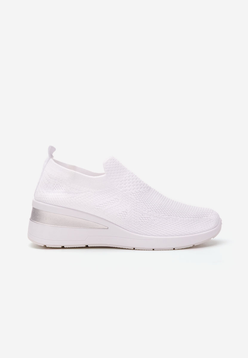 Bílé slip on tenisky Tresty
