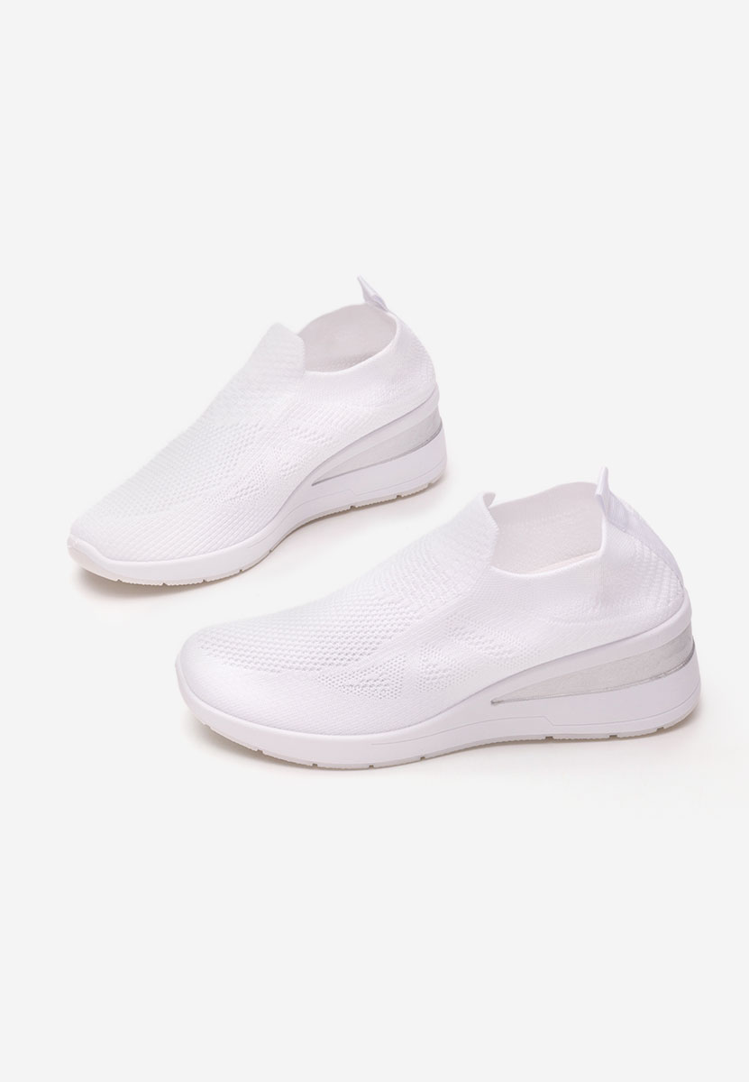 Bílé slip on tenisky Tresty