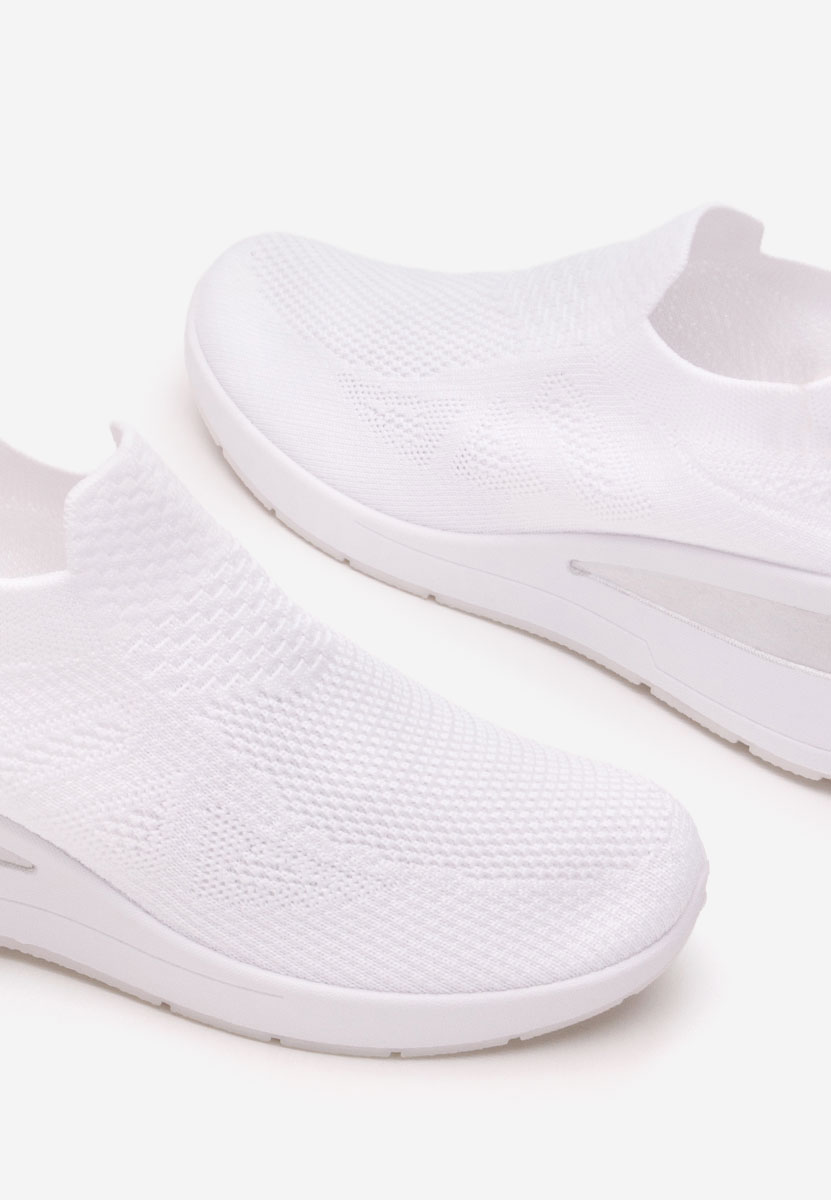 Bílé slip on tenisky Tresty