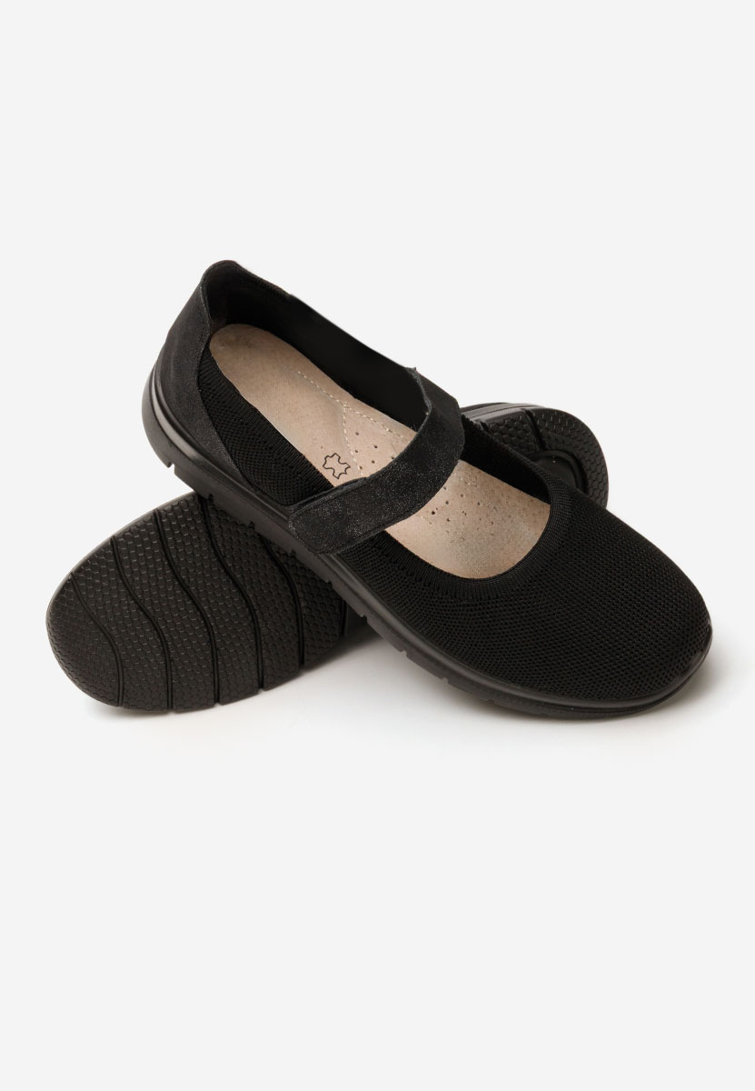 Černé dámské baleríny Maila