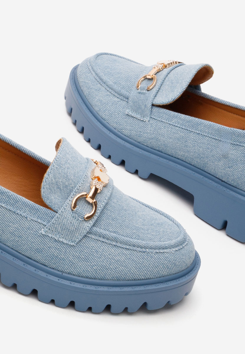 Denim mokasíny dámské Aelle