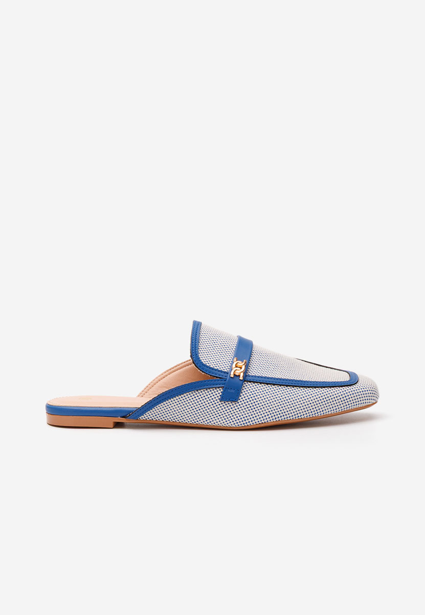 Svetlě modré dámské dřeváky Serafima