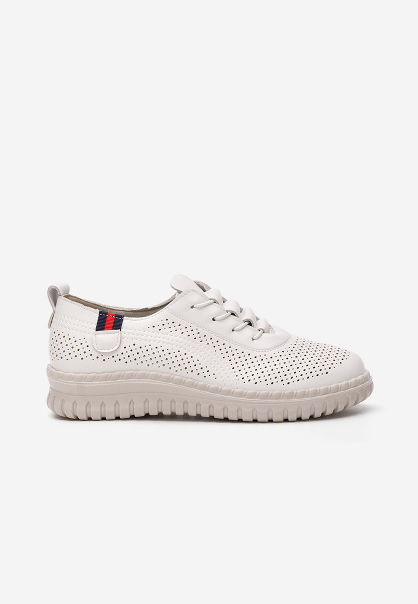 Bílé slip on tenisky Petrina