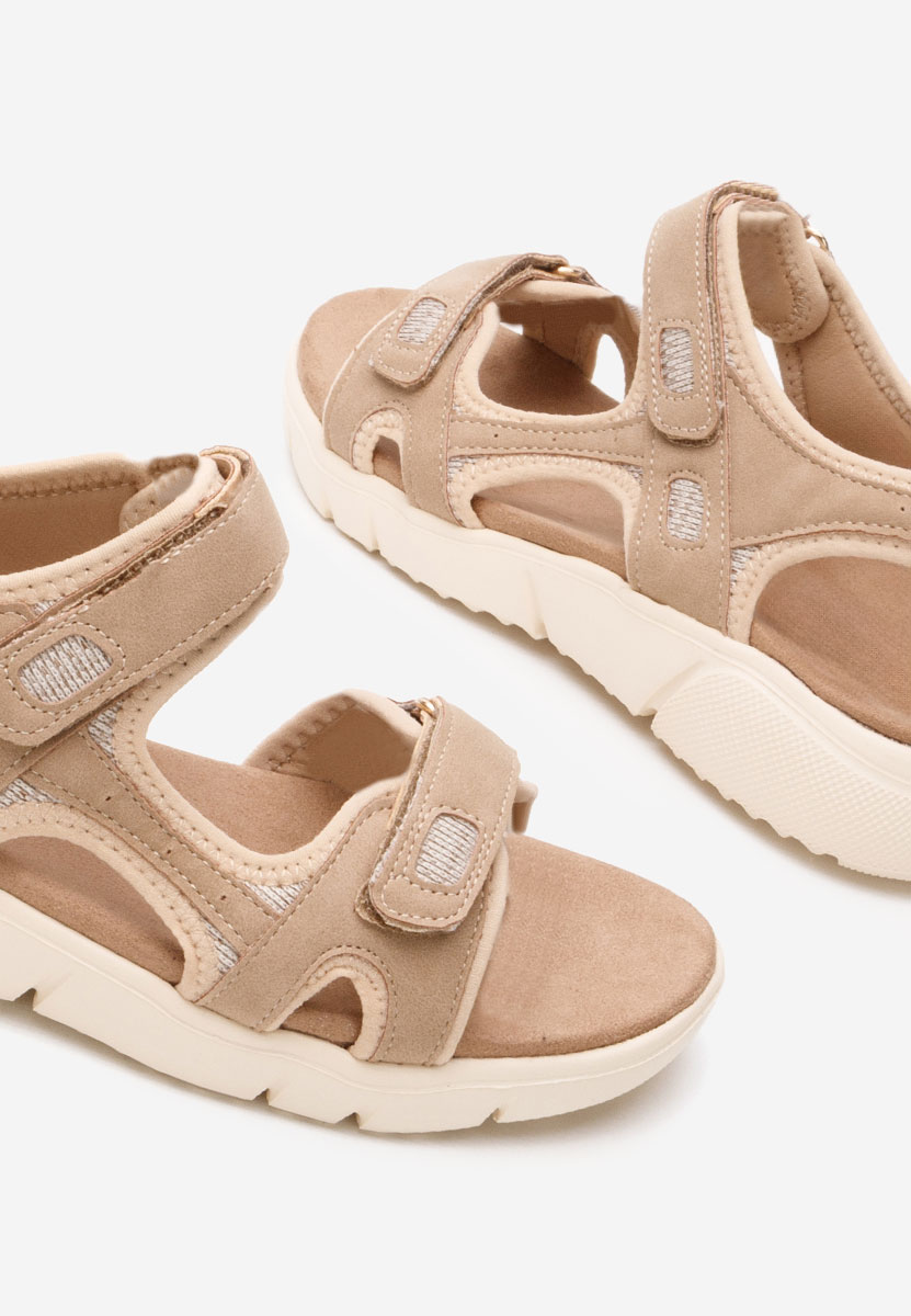 Khaki dámské sportovní sandály Alanie