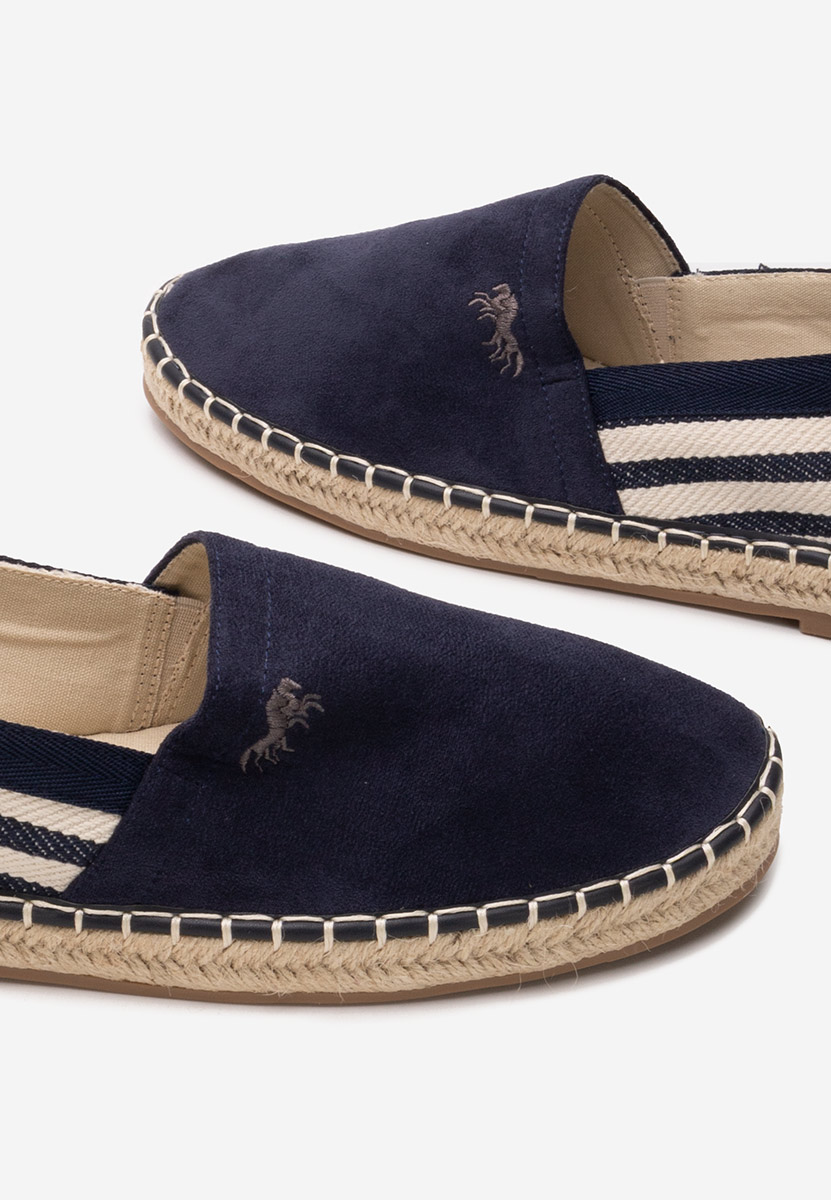 Tmavě modré pánske espadrilky Perry