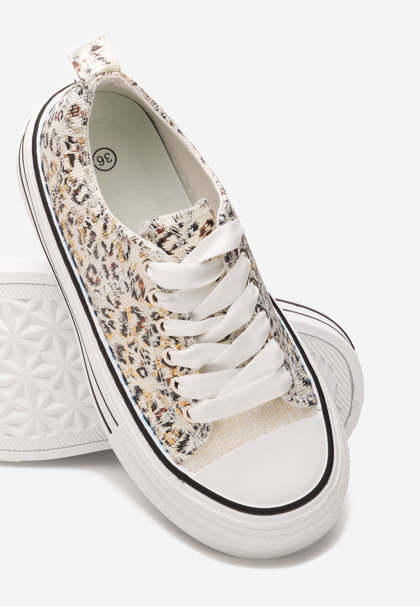 Animal print tenisky na platformě Nedra