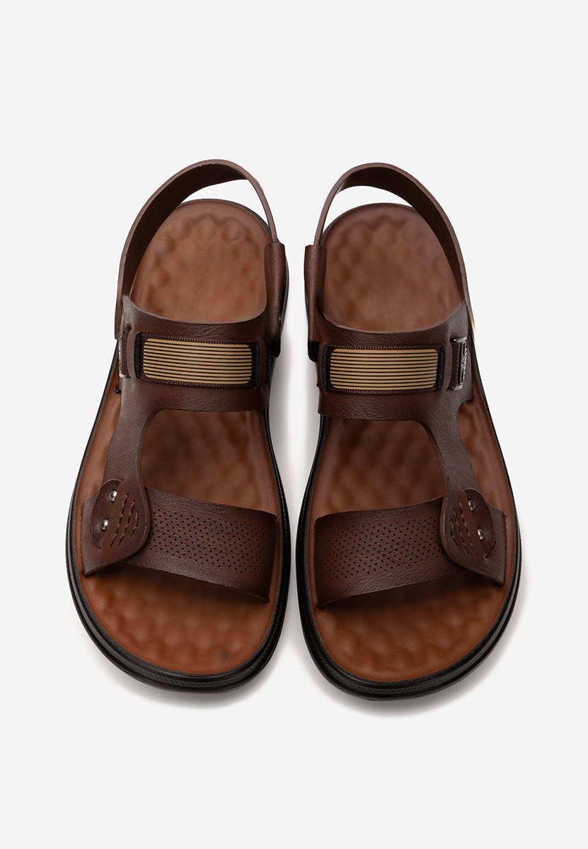 Hnedé pánské pantofle Dorgan