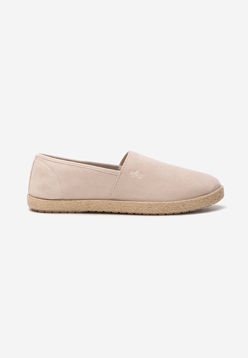 Levně Béžové pánske espadrilky Sparow