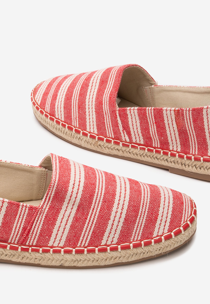 Červené pánske espadrilky Jonie