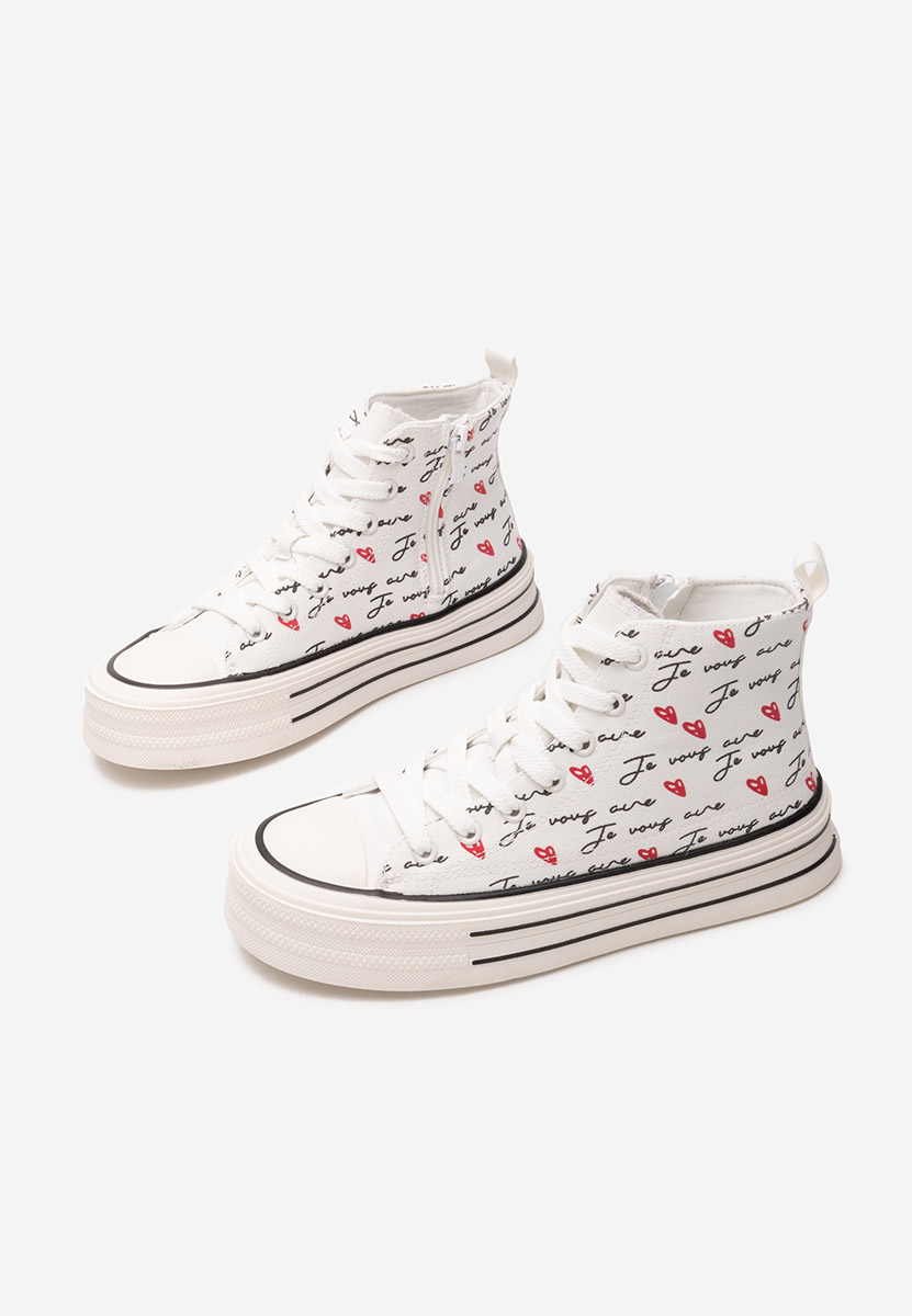 Bílé dětské tenisky Yippo