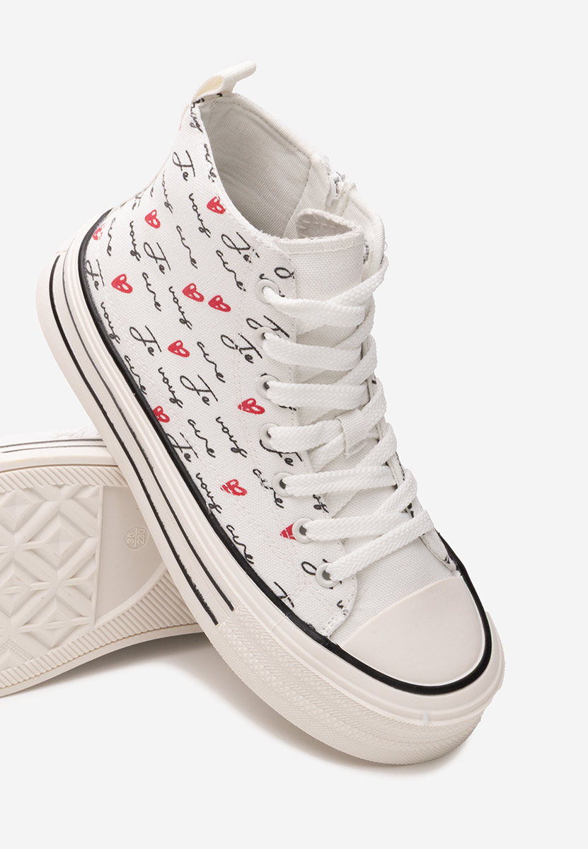 Bílé dětské tenisky Yippo