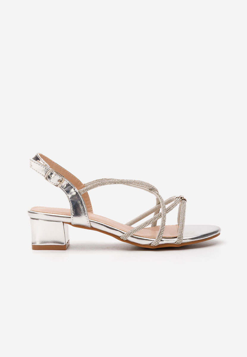 Stribrné dívčí sandály Dremi