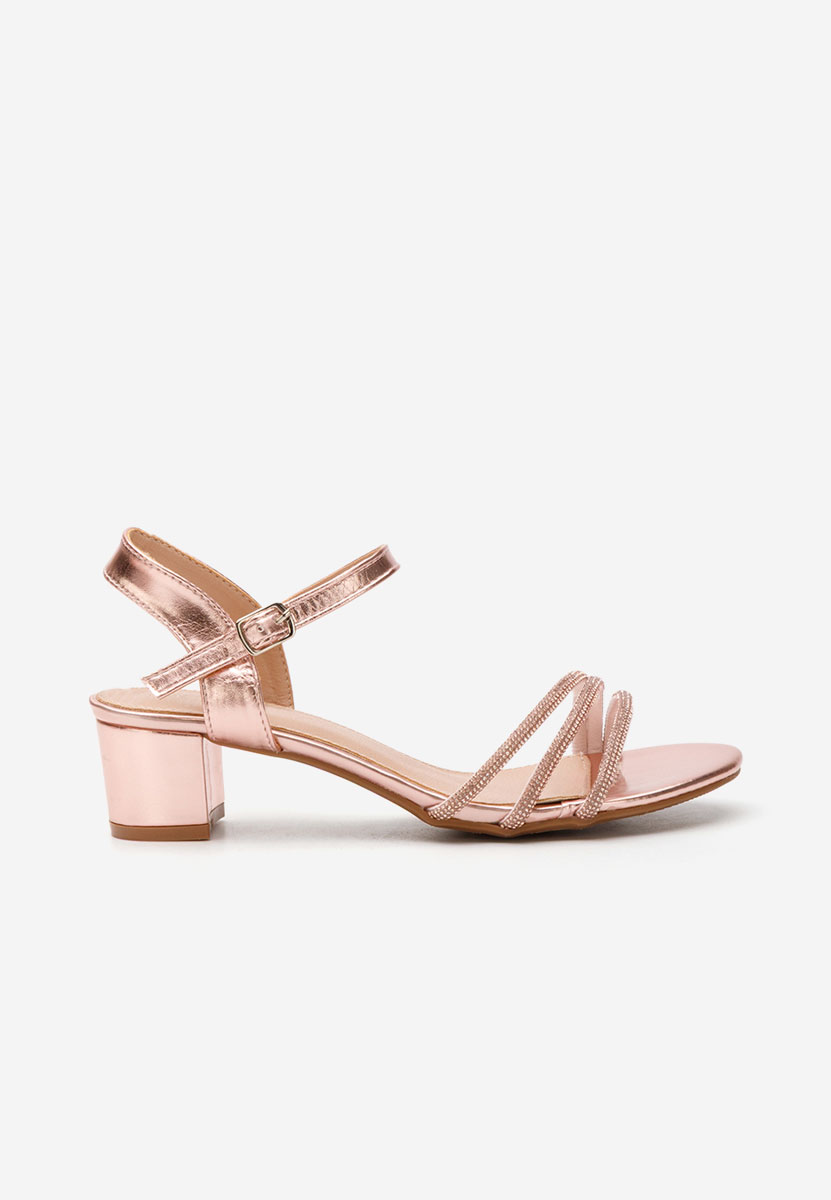 Ružové dívčí sandály Irerda