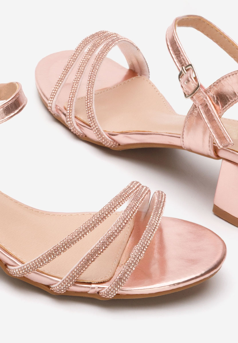 Ružové dívčí sandály Irerda
