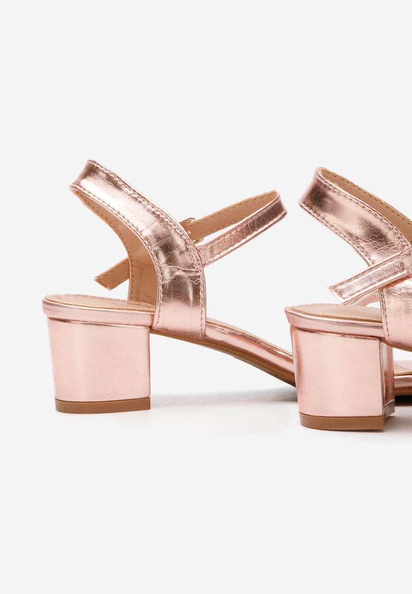 Ružové dívčí sandály Irerda