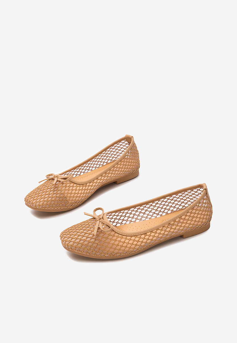 Khaki dámské baleríny Rosa