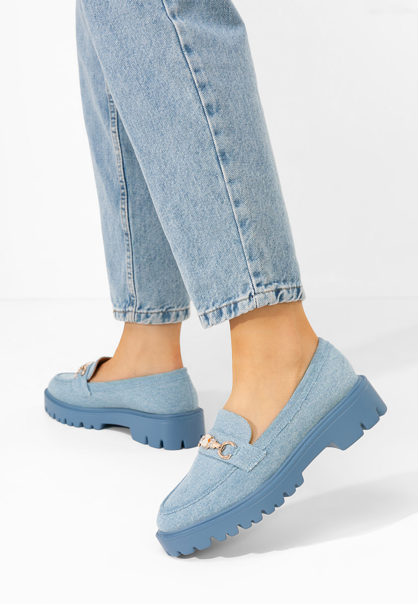 Denim mokasíny dámské Aelle