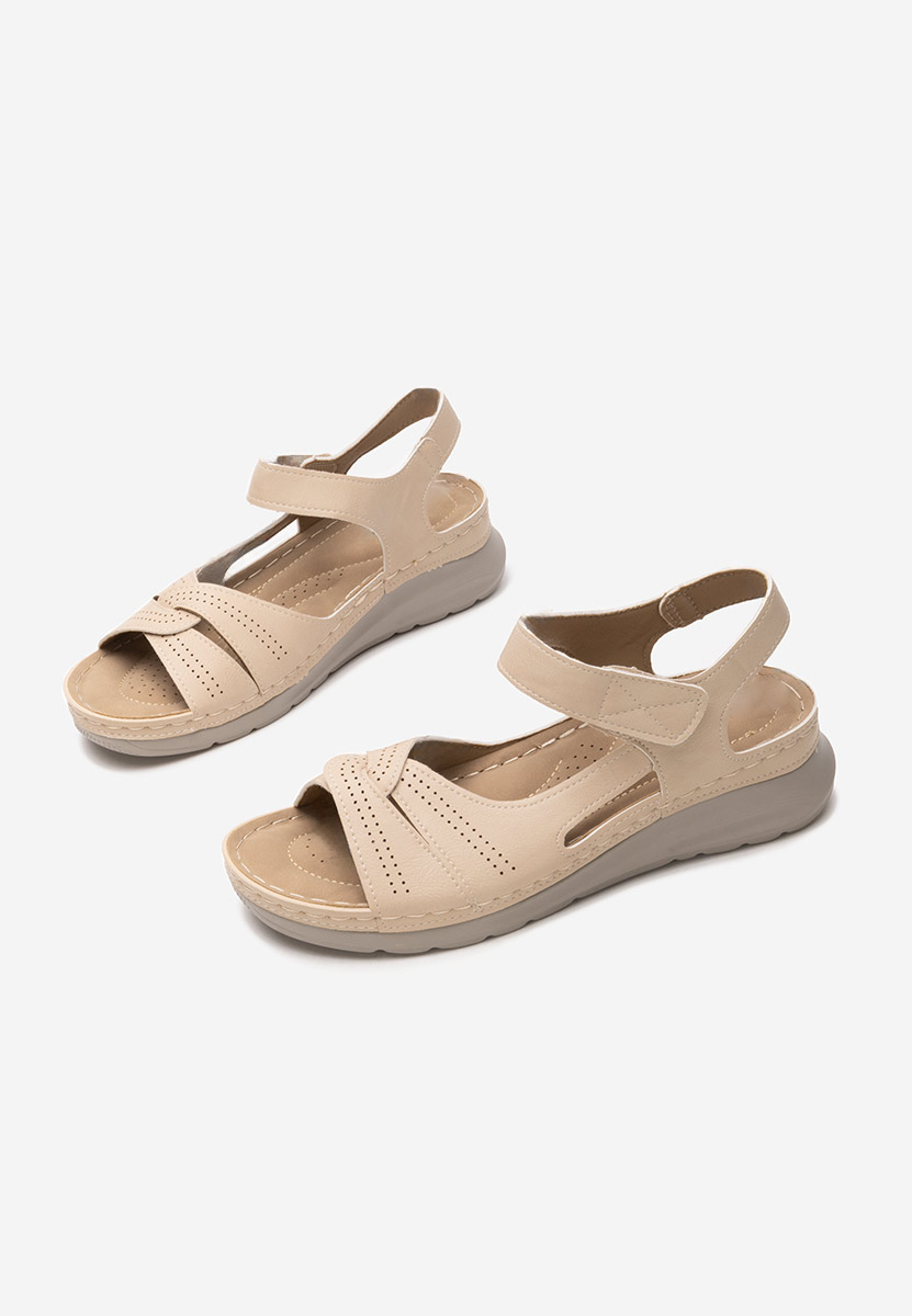 Béžové dámské sandály Shasta