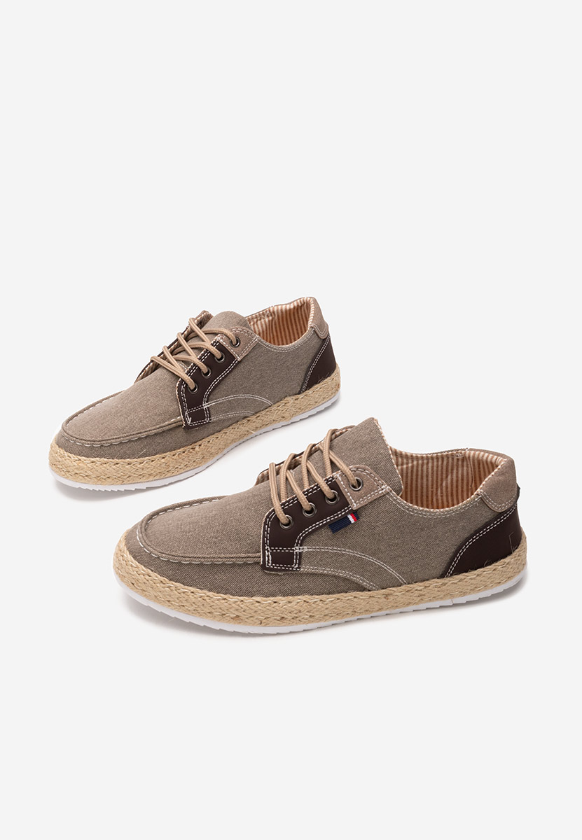 Khaki pánské polobotky Tegan