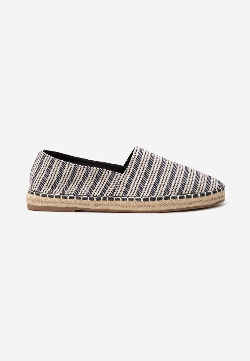 Levně Tmavě modré pánske espadrilky Jonie