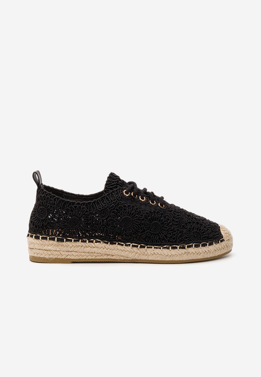Černé dámské espadrilky Klarysa