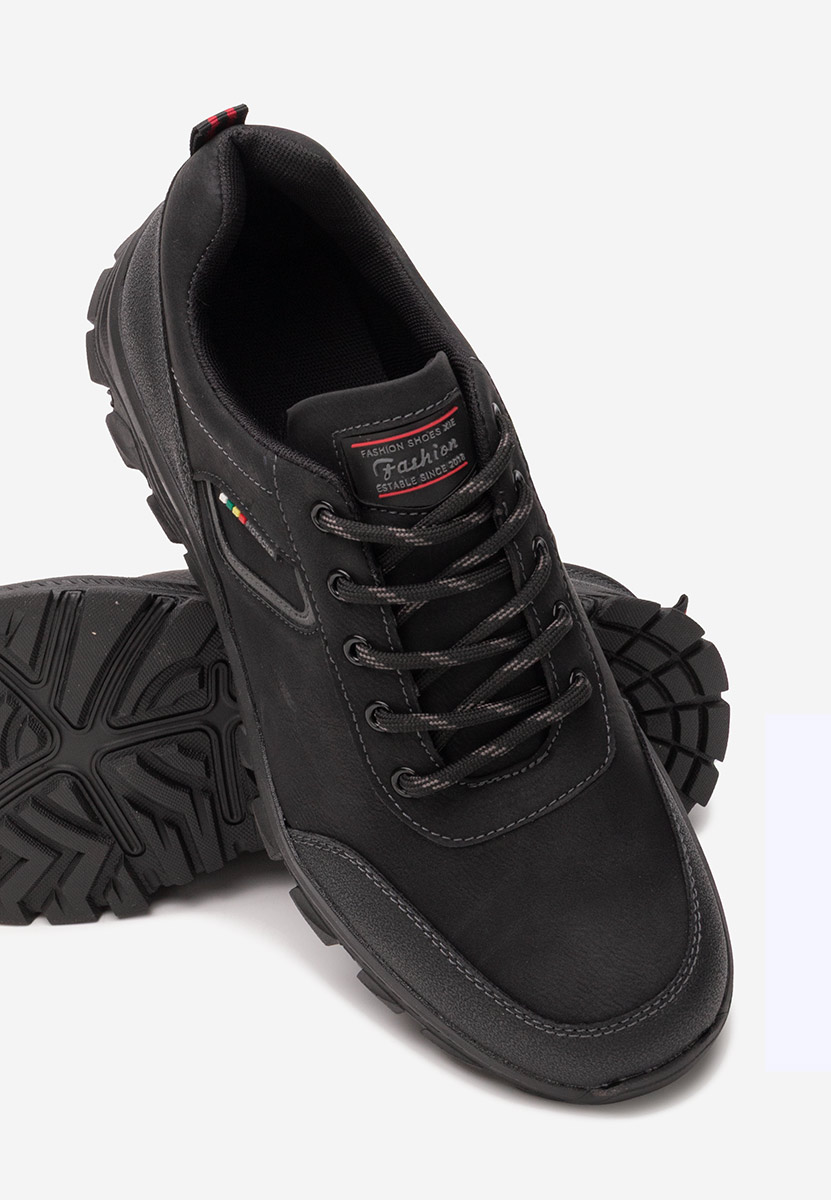 Černé pánské polobotky Tedor